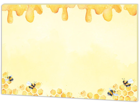 RNK Verlag Sous-mains en papier 'Honey', uni