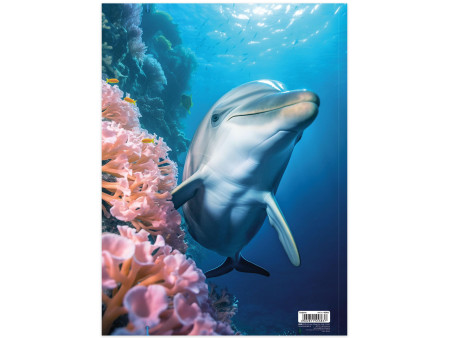 RNK Verlag Carton à dessin 'Dauphin', carton, A3