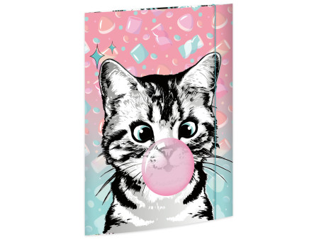 RNK Verlag Carton à dessin 'Sweet Cat', carton, A3