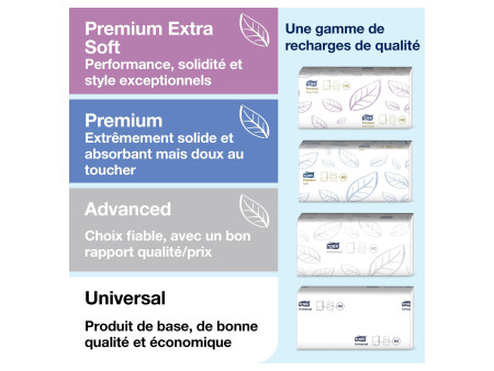 TORK Xpress Distributeur d'essuie-mains interfolié, inox