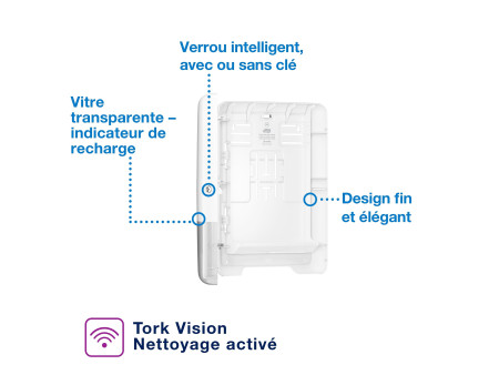 TORK Xpress Distributeur d'essuie-mains interfolié ELEVATION