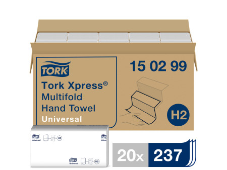 TORK Xpress Essuie-mains interfoliés, 213 x 240 mm, pliage Z