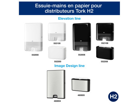 TORK Xpress Essuie-mains interfoliés, 213 x 240 mm, pliage Z