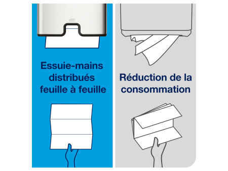 TORK Xpress Essuie-mains interfoliés, 213 x 240 mm, pliage Z