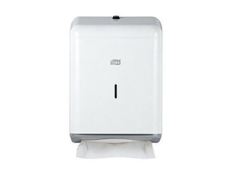 TORK Distributeur d'essuie-mains interfolié, métal, blanc