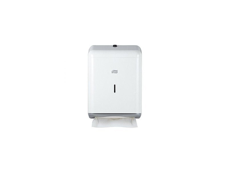 TORK Distributeur d'essuie-mains interfolié, métal, blanc