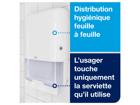 TORK Distributeur d'essuie-mains ELEVATION, plastique, blanc