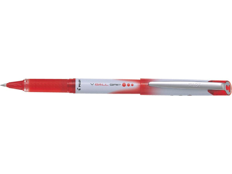 PILOT Stylo roller V-Ball Grip 05, rouge