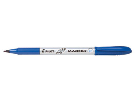 PILOT Marqueur CD/DVD BEGREEN permanent, bleu