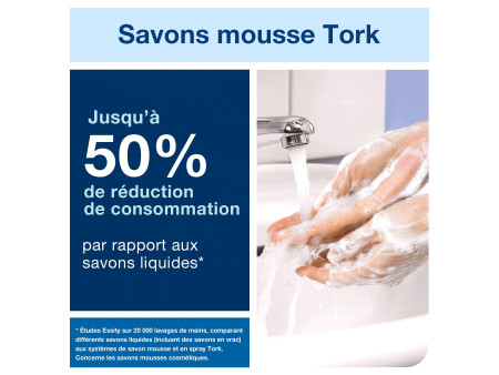 TORK Savon mousse, extra doux, 1.000 ml