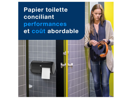 TORK Distributeur de papier toilette ELEVATION, noir