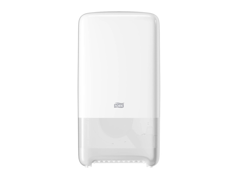 TORK Distributeur de papier toilette double ELEVATION, blanc