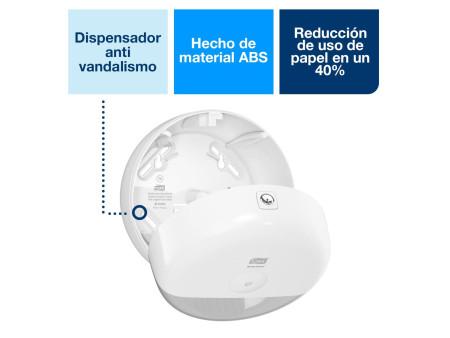TORK Distributeur de papier toilette 'SmartOne Mini', blanc