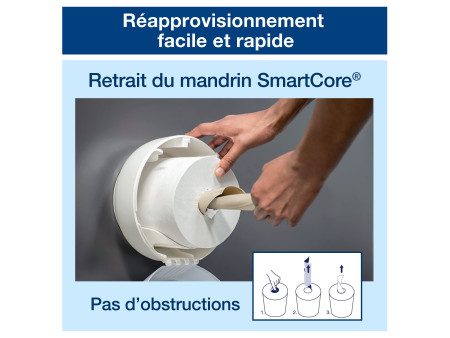 TORK Distributeur de papier toilette double rouleau