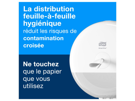 TORK Distributeur de papier toilette double rouleau
