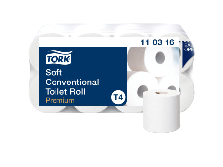 TORK Papier toilette, 3 couches, blanc
