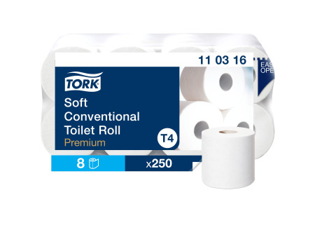 TORK Papier toilette, 3 couches, blanc