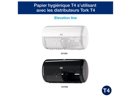 TORK Papier toilette, 3 couches, blanc