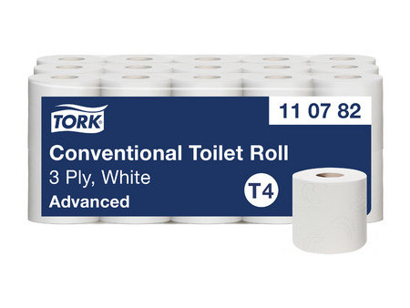 TORK Papier toilette, 3 couches, grand paquet, blanc