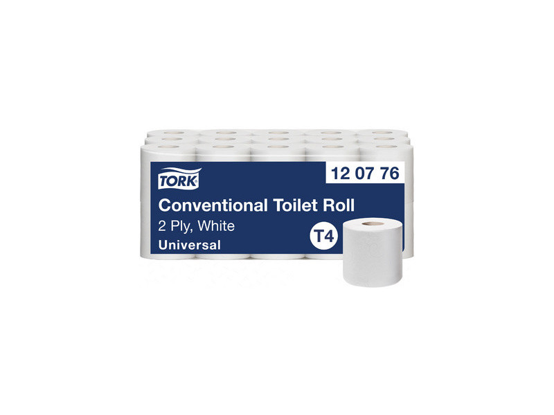 TORK Papier toilette, 2 couches, grand paquet, blanc