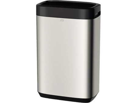 TORK Poubelle Image Design, 50 litres, argent/noir
