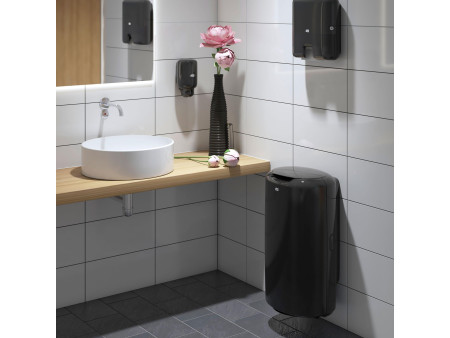 TORK Poubelle Elevation, plastique, 50 litres, noir