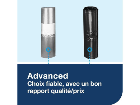 TORK Mini-poubelle Elevation, plastique, 5 litres, blanc