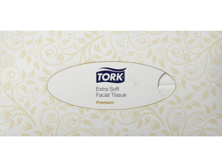 TORK Mouchoir en papier, extra doux, 2 couches, blanc