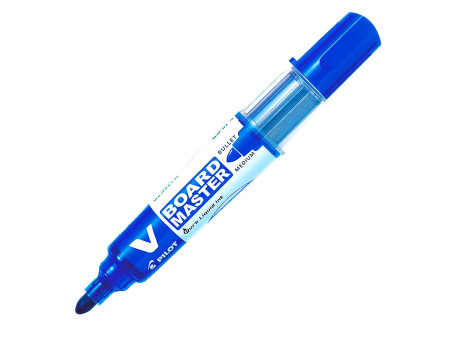 PILOT Marqueur V BOARD MASTER, pointe ogive, moyen, bleu