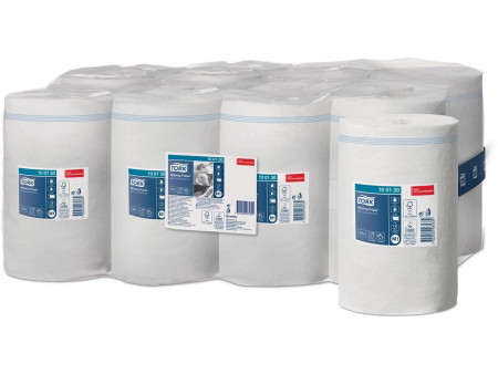 TORK Rouleau nettoyant multi-usage, 1 couche, 120 m, blanc