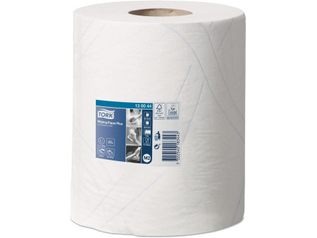 TORK Rouleau nettoyant multi-usage, 2 couches, 125 m, blanc
