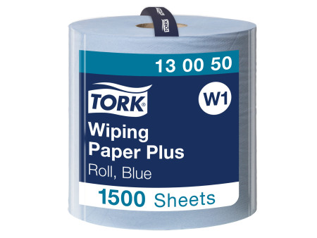 TORK Rouleau nettoyant multi-usage, 2 couches, 510 m, bleu