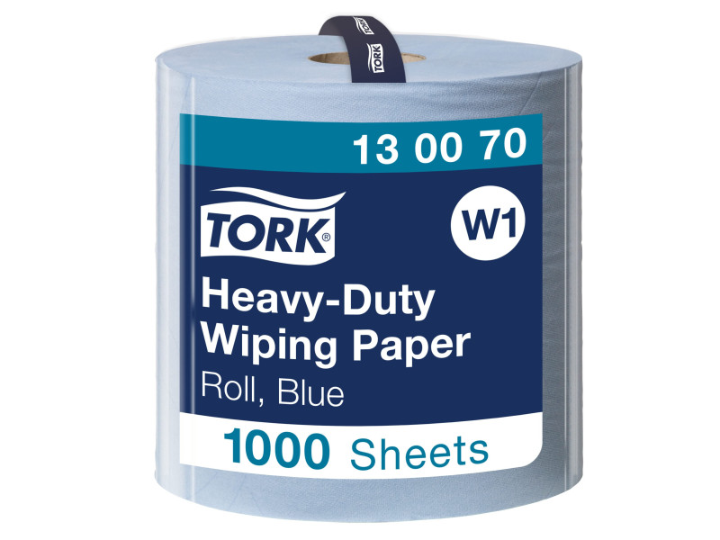 TORK Rouleau nettoyant multi-usage, 340 m, extra épais, bleu