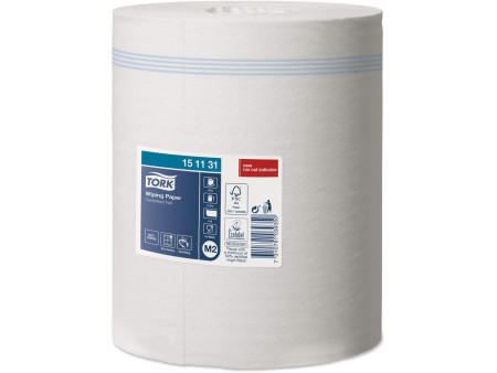 TORK Rouleau de papier nettoyant multi-usage, 275 m, blanc