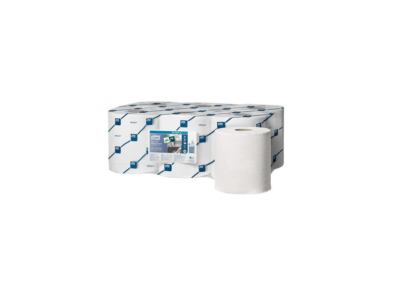 TORK Reflex Rouleau nettoyant multi-usage, 150,8 m, blanc