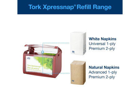 TORK Xpressnap Distributeur de serviettes SIGNATURE LINE