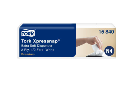 TORK Xpressnap Serviette pour distributeur, blanc