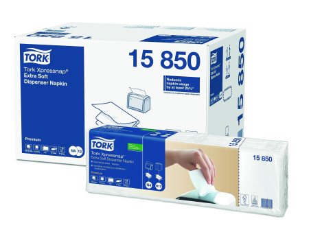 TORK Xpressnap Serviette, 213 x 165 mm, blanc