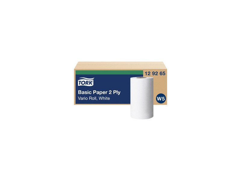 TORK Rouleau nettoyant multi-usage, 2 couches, 55 m, blanc