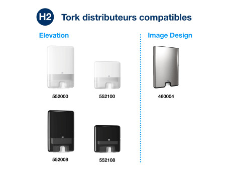 TORK Xpress Essuie-mains interfolié, 212 x 320 mm, pliage W