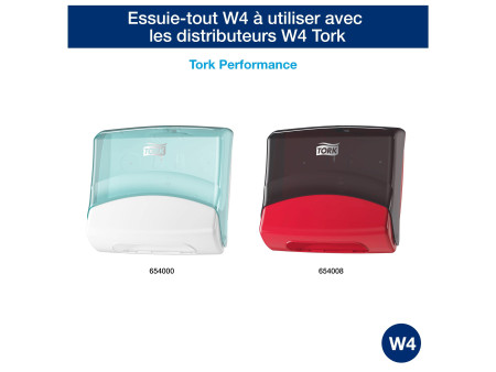 TORK Chiffon de nettoyage, longue durée, 1 couche, 410x355mm