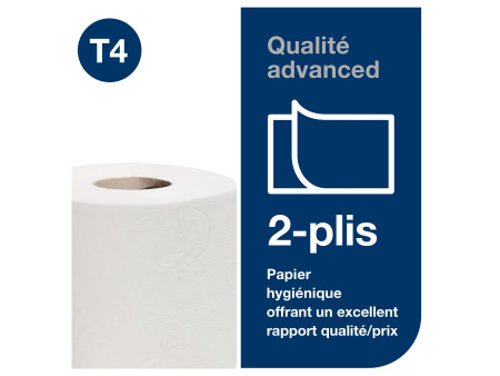 TORK Papier toilette, 2 couches, grand paquet, blanc