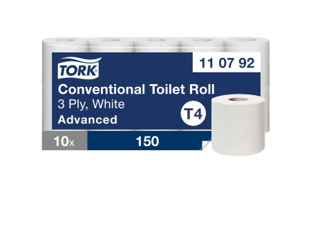 TORK Papier toilette, 3 couches, blanc