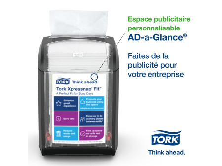 TORK Xpressnap Fit Distributeur de serviettes SIGNATURE