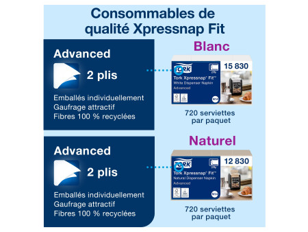 TORK Xpressnap Fit Distributeur de serviettes SIGNATURE