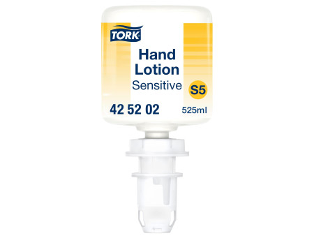 TORK Lotion mains Sensitive, pour mini-distributeur, 525 ml