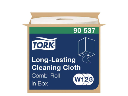 TORK Rouleau nettoyant multi-usage, 1 couche, 114 m, blanc