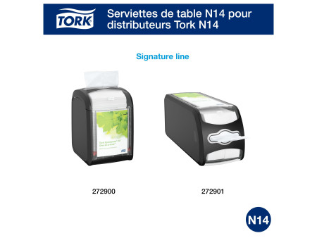 TORK Xpressnap Fit Serviette, 213 x 165 mm, naturel