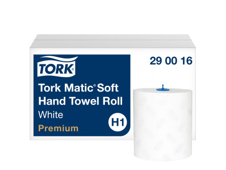 TORK Matic Rouleau d'essuie-mains, 2 couches, 100 m, blanc