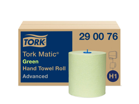 TORK Matic Rouleau d'essuie-mains, 2 couches, 150 m, vert